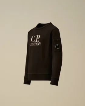 U16 Diyagonal Polar Bisiklet Yaka Logolu Sweatshirt