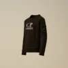 U16 Diyagonal Polar Bisiklet Yaka Logolu Sweatshirt