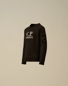 U16 Diyagonal Polar Bisiklet Yaka Logolu Sweatshirt