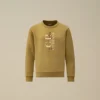 U16 Diyagonal Polar Bisiklet Yaka Sweatshirt