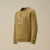 U16 Diyagonal Polar Bisiklet Yaka Sweatshirt