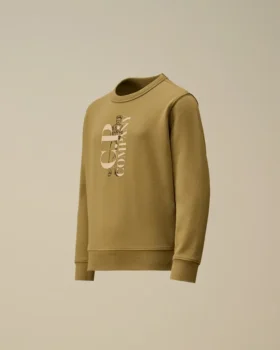 U16 Diyagonal Polar Bisiklet Yaka Sweatshirt
