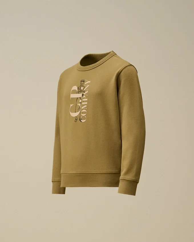 U16 Diyagonal Polar Bisiklet Yaka Sweatshirt