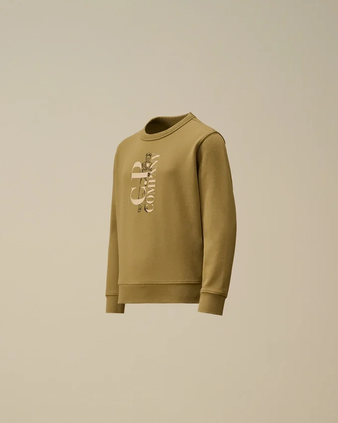 U16 Diyagonal Polar Bisiklet Yaka Sweatshirt