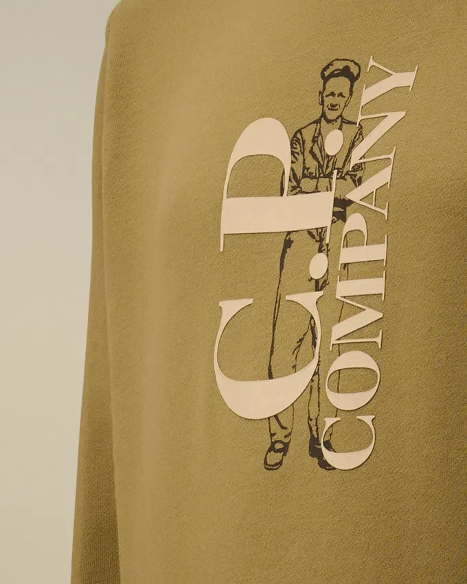 U16 Diyagonal Polar Bisiklet Yaka Sweatshirt