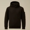 U16 Diyagonal Polar Kapüşonlu Lens Sweatshirt