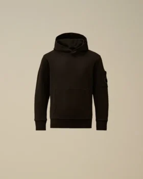 U16 Diyagonal Polar Kapüşonlu Lens Sweatshirt