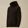U16 Diyagonal Polar Kapüşonlu Lens Sweatshirt