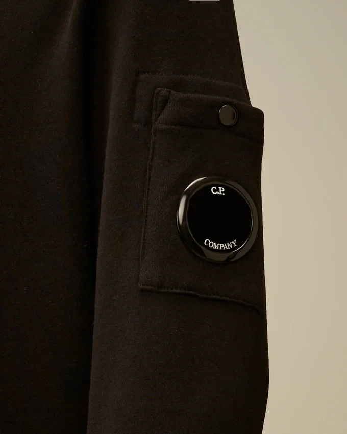 U16 Diyagonal Polar Kapüşonlu Lens Sweatshirt