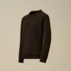 U16 Hafif Polar Bisiklet Yaka Sweatshirt