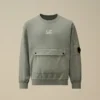 U16 Hafif Polar Karışımlı Bisiklet Yaka Lens Sweatshirt