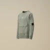 U16 Hafif Polar Karışımlı Bisiklet Yaka Lens Sweatshirt