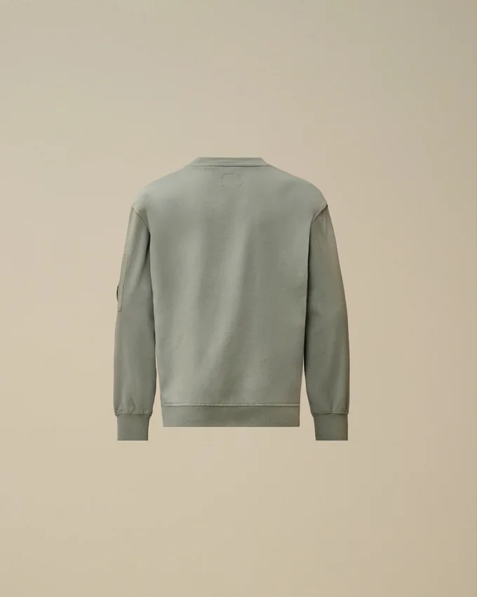 U16 Hafif Polar Karışımlı Bisiklet Yaka Lens Sweatshirt