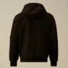 U16 Hafif Polar Karışımlı Kapüşonlu Lens Sweatshirt