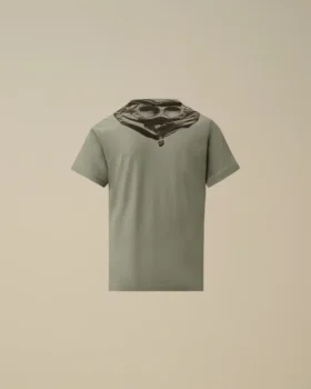 U16 Pamuklu Jersey 30/1 Kısa Kollu Goggle Gömlek
