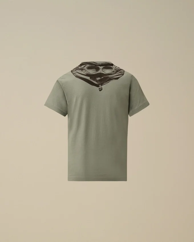 U16 Pamuklu Jersey 30/1 Kısa Kollu Goggle Gömlek