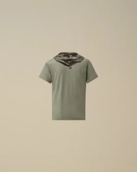 U16 Pamuklu Jersey 30/1 Kısa Kollu Goggle Gömlek