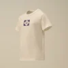 U16 Pamuklu Jersey 30/1 Kısa Kollu Grafikli Gömlek