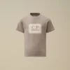 U16 Pamuklu Jersey 30/1 Kısa Kollu Logo Etiketli Gömlek