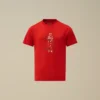 U16 Pamuklu Jersey 30/1 Kısa Kollu Logo Gömlek