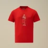 U16 Pamuklu Jersey 30/1 Kısa Kollu Logo Gömlek