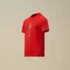 U16 Pamuklu Jersey 30/1 Kısa Kollu Logo Gömlek