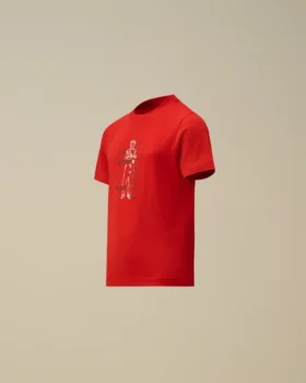 U16 Pamuklu Jersey 30/1 Kısa Kollu Logo Gömlek