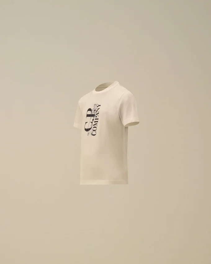 U16 Pamuklu Jersey 30/1 Kısa Kollu Logo Gömlek