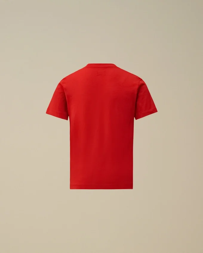U16 Pamuklu Jersey 30/1 Kısa Kollu Logo Gömlek