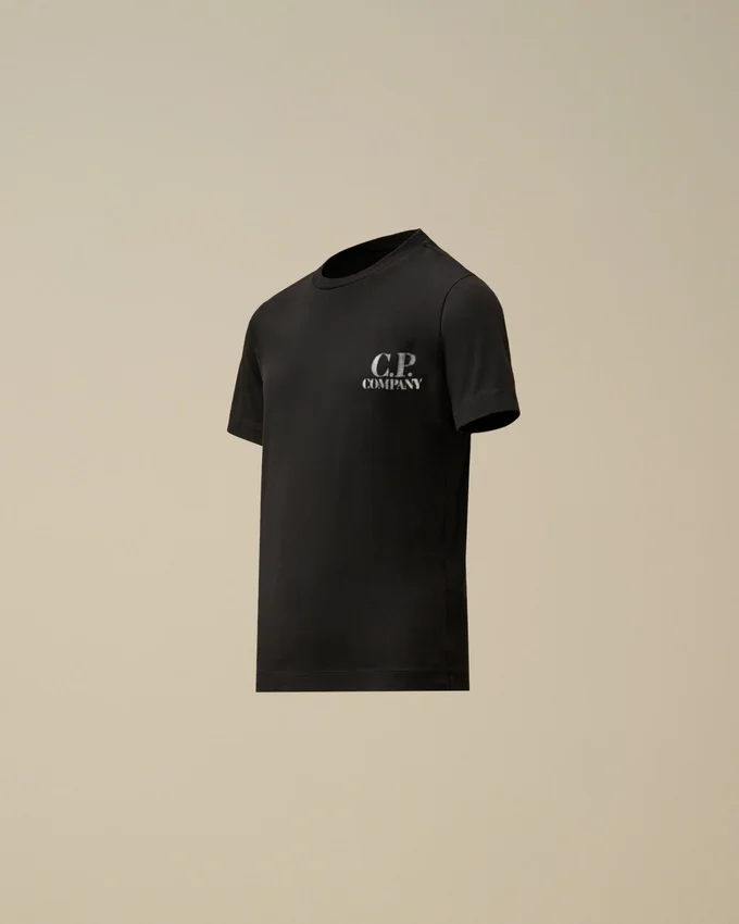 U16 Pamuklu Jersey 30/1 Kısa Kollu Logo Gömlek