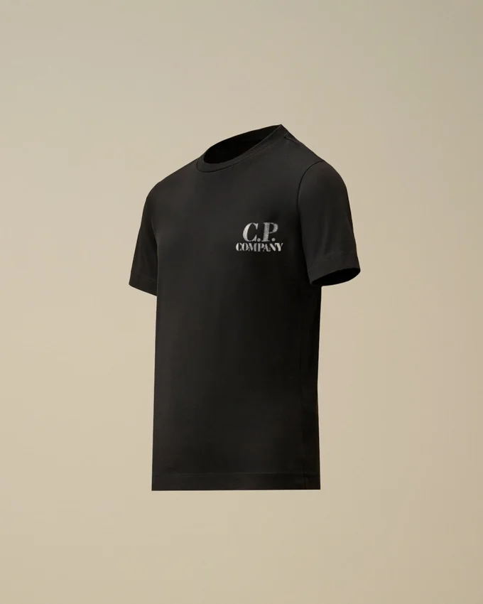 U16 Pamuklu Jersey 30/1 Kısa Kollu Logo Gömlek