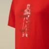 U16 Pamuklu Jersey 30/1 Kısa Kollu Logo Gömlek