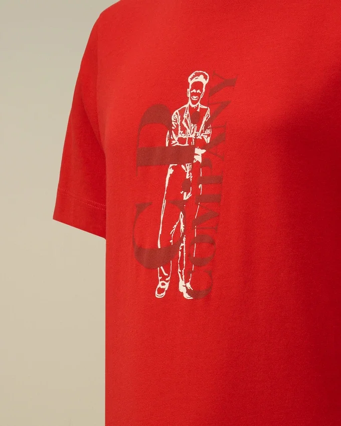 U16 Pamuklu Jersey 30/1 Kısa Kollu Logo Gömlek