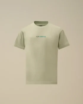 U16 Pamuklu Jersey 30/1 Kısa Kollu Maxi Logo Gömlek