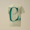 U16 Pamuklu Jersey 30/1 Kısa Kollu Maxi Logo Gömlek
