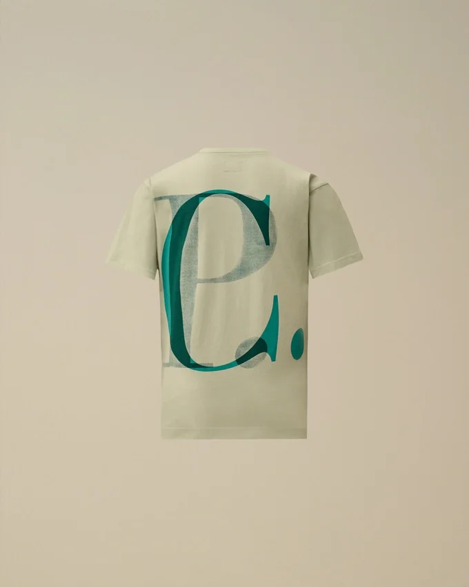 U16 Pamuklu Jersey 30/1 Kısa Kollu Maxi Logo Gömlek