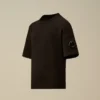 U16 Pamuklu Jersey 30/1 Kısa Kollu Oversize Lens Gömlek