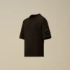 U16 Pamuklu Jersey 30/1 Kısa Kollu Oversize Lens Gömlek